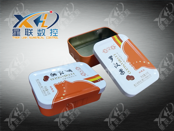 CNC numerical control punching machine three cans two cans production line product sample