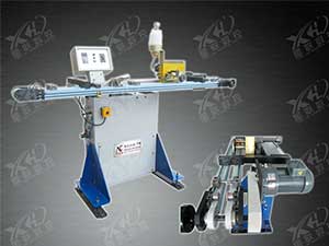 Powder coating transfer machine